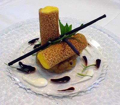 canneloni glacé mangue