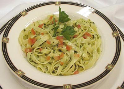 Tagliatelles pistou