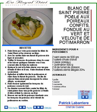 FT st pierre diet